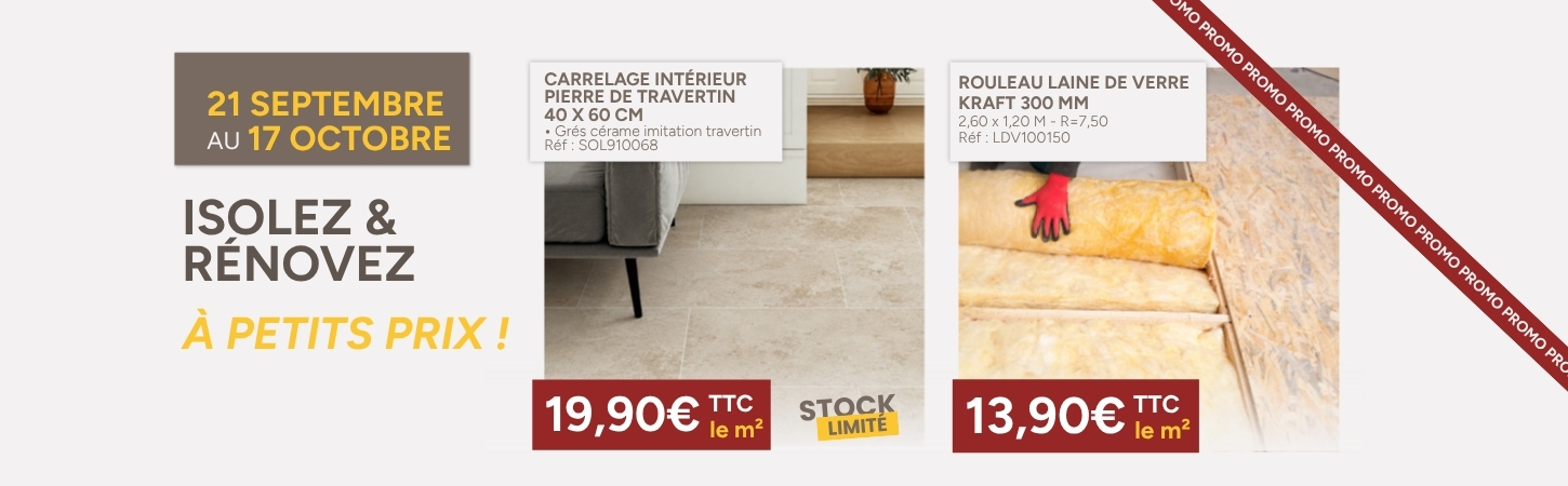 promo isolation renovation 2026