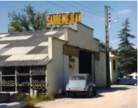 Ancienne photo de Sarremejean dans les années 1975 - 2015 bis