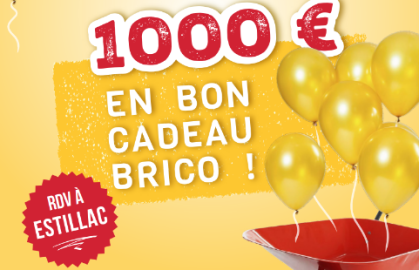 anniversaire 1000€ de bon cadeau à gagner