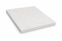 DALLE GRAVILLON BLANCHE 40X40 CM Cailloux blancs Petit grain 4/6 ép 3,8cm