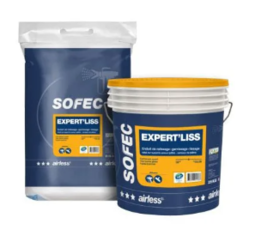 SOFEC EXPERT LISS BLANC 25Kg ENDUIT AIRLESS GARNISSAGE ET LISSAGE