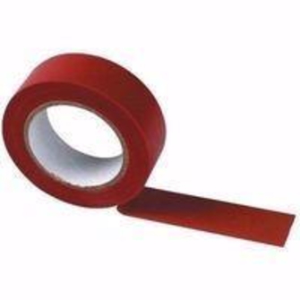 ADHESIF ELECTRICITE 15MM  10 ML rouge