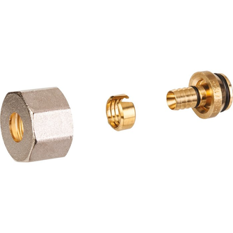 RACCORD POUR TUBE PER - FEMELLE FILETAGE 3/4 - 20x27mm      SIDER 297037