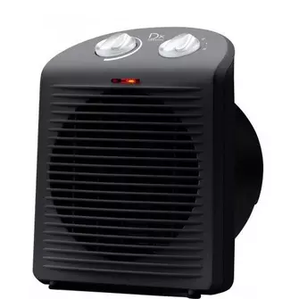 SOUFFLANT CERAMIQUE TOMY 2000 W NOIR / CLASSE 2 / 2 ALLURES