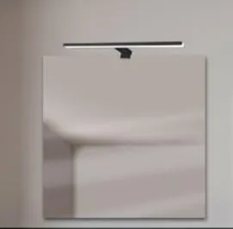 MIROIR CRYSTAL 80X60 BORDS POLIS             REF:P910002