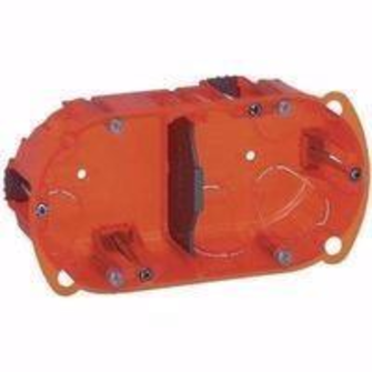 BATIBOX MULTI MATERIAUX 2 POSTES PR.40mm