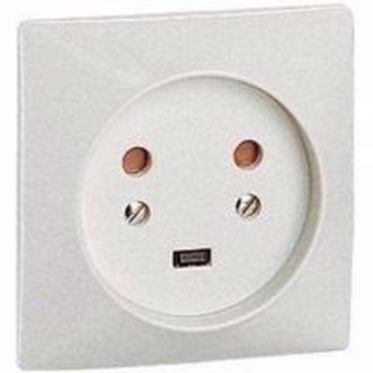 PRISE A ENCASTRER 80X80  20A  2P+T