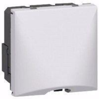 MOSAIC S SORTIE DE CABLE 2 MODULES BLANC