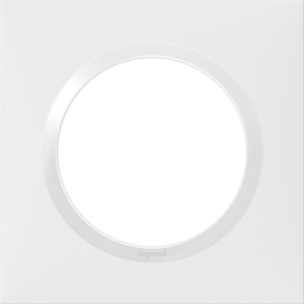 DOOXIE PLAQUE 1 POSTE  BLANC