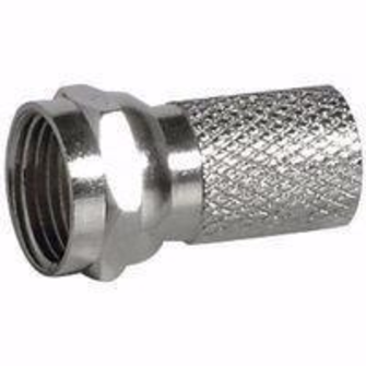 FICHE COAXIALE 2 FEM. A VISSER DIAM 7