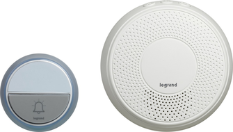 KIT CARILLON SANS FIL A PILES CONFORT BLANC PORTEE 100 ML