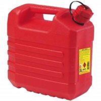 JERRICAN HYDRO ROUGE 20 LITRES