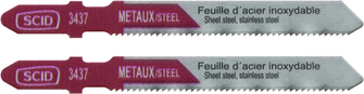 SCID LAME SCIE SAUTEUSE METAL 50MMX1,2 T COUPE DROITE FINE                CARTE 2