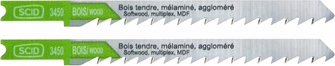 SCID LAME SCIE SAUTEUSE BOIS 75MMX4    U BOIS ET AGGLOS                   CARTE 2