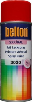BELTON SPECTRAL 400ml RAL3020 Rge Signal