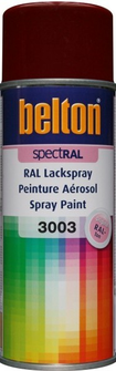 BELTON SPECTRAL 400ml RAL3003 Rouge Rubi