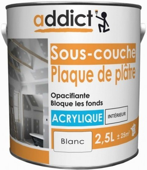 ADDICT SOUS COUCHE ACRYLIQUE BLANC 2,5 L