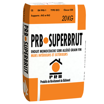ENDUIT SUPERBRUT  SAC 20Kg Carnac Ref. 39
