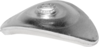 PLAQUETTE ETANCOVALU D.6,5  COQUE DE 25