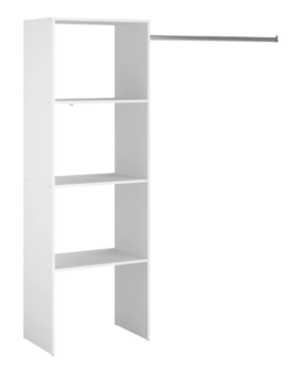 DRESSING COLONNE + PENDERIE BLANC 160 x 180 x 40CM