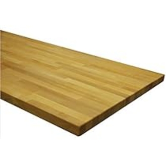 PLAN DE TRAVAIL HETRE MASSIF BORD DROIT 3,00X0,65 EP 27 MM