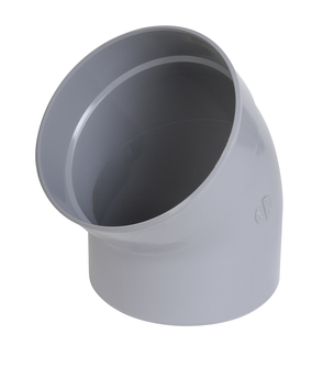 COUDE PVC MALE-FEMELLE  45   D.200