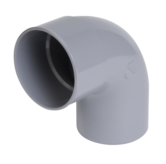 COUDE PVC MALE-FEMELLE  87 30  D. 63