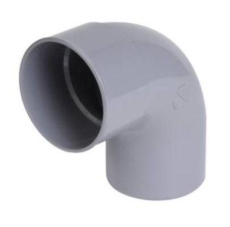 #COUDE PVC MALE-FEMELLE  87 30  D.100