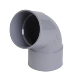 COUDE PVC FEMELLE-FEMELLE  67 30  D.125