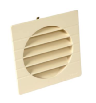 GRILLE VENTILATION D.125 GETM125 / CARTE