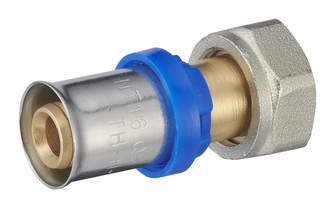 RACCORD DROIT F MOBILE 1/2 D.16 MULTI COUCHE A SERTIR