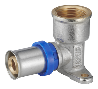 COUDE APPLIQUE FEMELLE 1/2 D.16 MULTI COUCHE A SERTIR