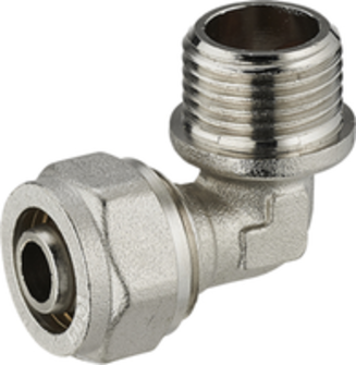 COUDE MALE 1/2 D.20 MULTI COUCHE A COMPRESSION