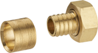 RACCORD DROIT FEMELLE MOBILE 3/4 D.20 PER A GLISSEMENT