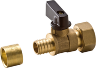 VANNE A SPHERE FEMELLE MOBILE 1/2 D.16 PER A GISSEMENT