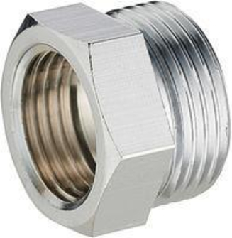 MAMELON REDUIT M 1/2 F 3/8    CHROME