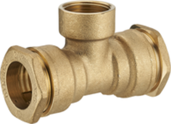 RACCORD PE LAITON TE 25*F 3/4*25