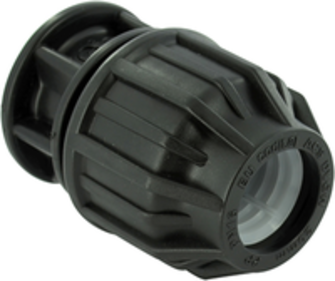 RACCORD PE PLASTIQUE BOUCHON D.32