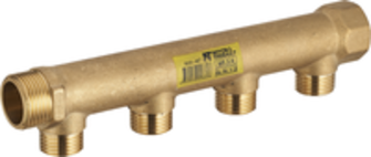 COLLECTEUR ECROU LIBRE 3 DEPARTS MF 3/4  DEPARTS M 1/2