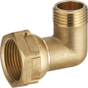 COUDE ALIMENTATION COLLECTEUR MALE 3/4 FEMELLE MOBILE 3/4