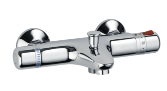 MITIGEUR BAIN DOUCHE THERMOSTAT NEOTHERM NF CHROME EUROSANIT