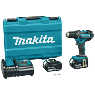 MAKITA PERCEUSE VISSEUSE 2 BATTERIES LI-ION 18V 3Ah 62Nm