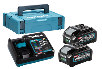 PACK XGT 2xBL4040 DC40RA MAKPAC1 COFFRET 2 BATTERIES + 1 CHARGEUR