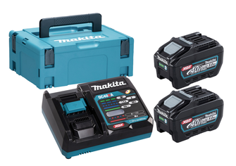 PACK ENERGIE 2xBL4050F DC40RA MAKPAC MAKITA - 2 BATTERIES + 1 CHARGEUR