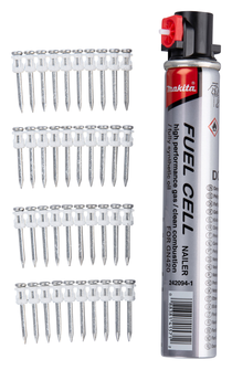 CLOUS 2,6x35 STD (1000 + CARTOUCHE GAZ) POUR CLOUEUR BETON MAKITA