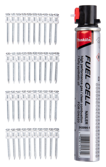 CLOUS BETON C6 2,6x40mm STD (1000 + GAZ) POUR CLOUEUR BETON MAKITA