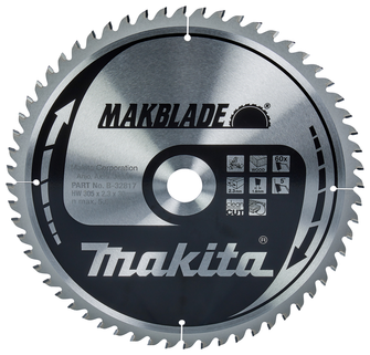 MAKITA LAME SCIE CIRCULAIRE POUR BOIS TCT PO MAKBLADE 305x30mm/60D