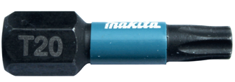MAKITA EMBOUT IMPACT BLACK T20 25mm 2 PIECES