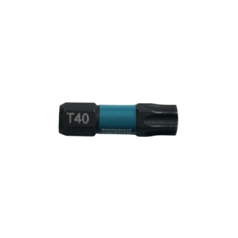 MAKITA EMBOUT IMPACT BLACK T40 25mm 2 PIECES