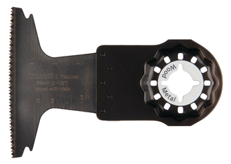 MAKITA ACCESSOIRE DECOUPEUR PONCEUR LAME PLONGEANTE BIM BOIS/METAL 65x40mm